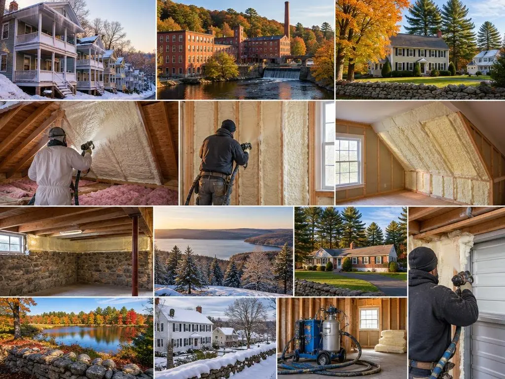 Spray Foam Insulation in Worcester, MA